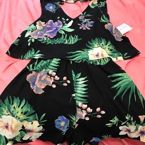 Floral Romper